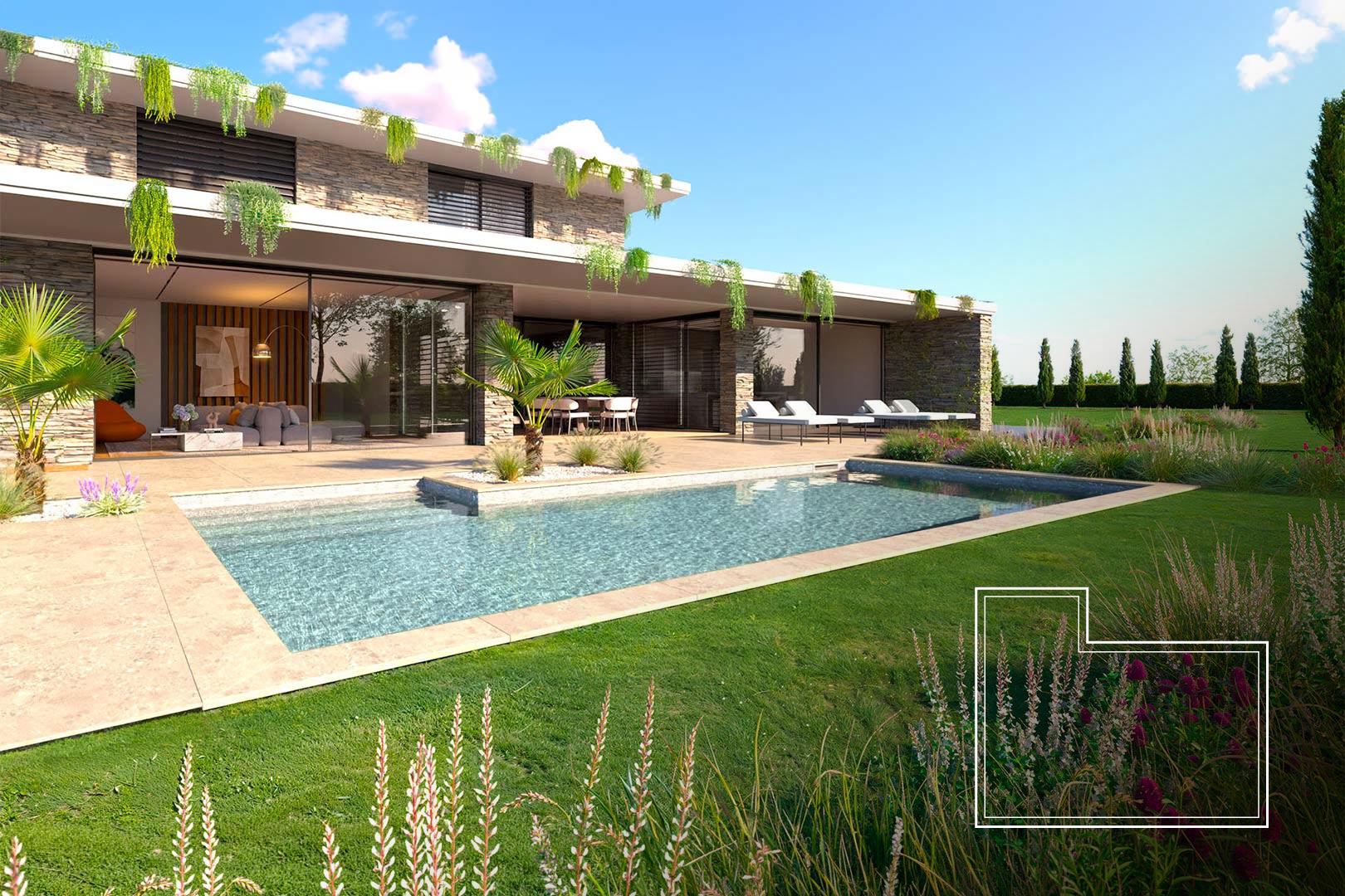 Piscina forma CONTEMPORARY